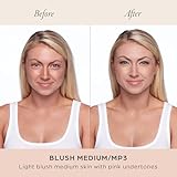 PUR Cosmetics 4-in-1 Love Your Selfie Longwear Foundation and Concealer - Unique, Dual-Applicator Component - Covers Blemishes and Imperfection - Reduce Fine Lines and Wrinkles - MP3 - 1 oz Makeup