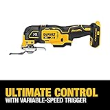 DEWALT 20V MAX XR Oscillating Multi-Tool, Variable Speed, Bare Tool Only (DCS356)