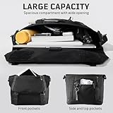 Tactical Messenger Bag for Men,Canvas Shoulder Bags,Satchel Bags for Men Women,Laptop Crossbody Bag for Travel Work School Casual Business,Gifts for Men Women Dad Husband(Black)