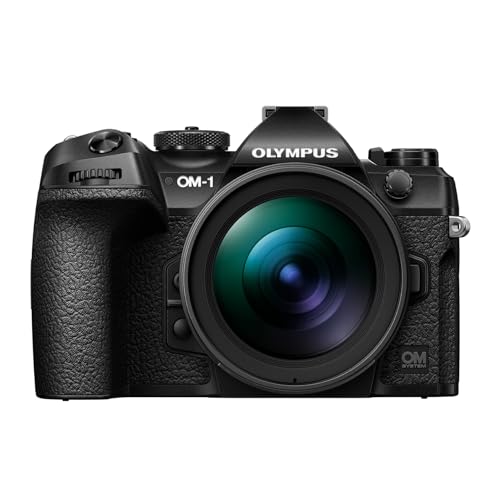 OM SYSTEM OLYMPUS OM-1 Micro Four Thirds System Camera M.Zuiko Digital ED 12-40mm F2.8 PRO II kit 20MP BSI Stacked Sensor Weather Sealed Design 5-Axis Image Stabilization 120fps sequential Shooting