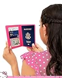 Hello Kitty Passport Holder for Travel Official License, Cute Passport Cover, Sanrio Gifts