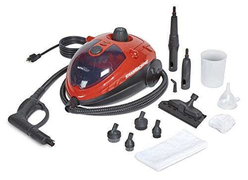 Wagner Spraytech C900054 905e AutoRight Multi-Purpose Steam Cleaner, 12 Accessories Included, Power Steamer for cleaning, Color May Vary