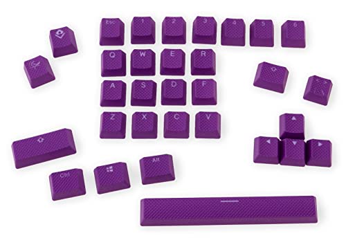 Ducky x MK Creator Purple 32-Key Rubber Backlit Double Shot Keycap Set