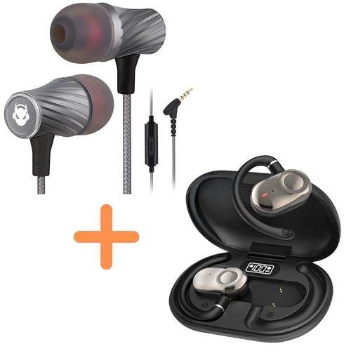 MINDBEAST Super Bass Earbuds & OpenBass Fit Headphones