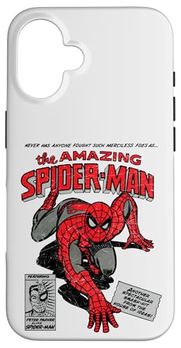 Marvel Spider-Man Retro Comic Case for iPhone 16