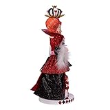 Kurt S. Adler 17.5-Inch Hollywood Queen of Hearts Nutcracker