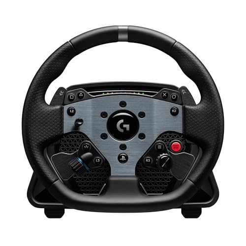 Logitech G PRO Racing Wheel - Steering Wheel for PC, PS4, PS5, Direct Drive 11 Nm Force, Ultra-Realistic Feedback, Magnetic Gear Shift Paddles, Dual Clutch, PRO Button Layout