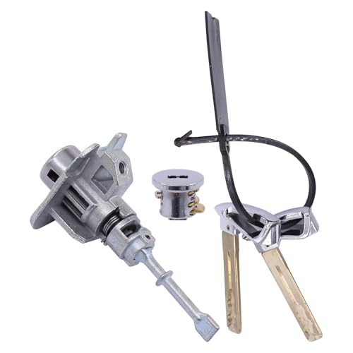 ApplianPar Door Lock Cylinder 2 Keys and Rotor Glove Box Kit for Santa Fe 2013-2019