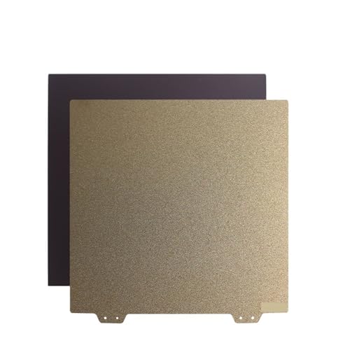 QQASFRYRR Double Side Texture PEl Build Plate 330x330mm for elegoo for Neptune 3 for Plus/4 for Plus/for geeetech A30/ for tronxy X3S/X5S/X5SA Pro/for qidi for TECH(with Sticker)