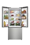 Hamilton Beach HBF1662 French Door Full Size Counter Depth Refrigerator with Freezer Drawer, 16.6 cu ft, Stainless