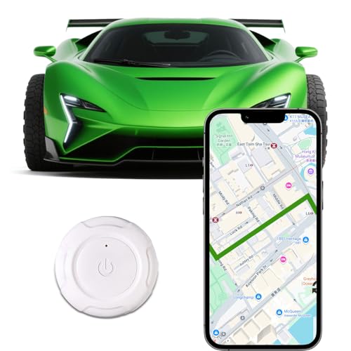 No Subscription/No Monthly Fee/No SIM Card Required 2025 New Mini GPS Tracker Vehicle, Waterproof Portable Hangable GPS Locator, Full Coverage Accurately Locate