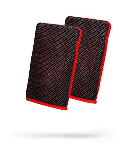 Adam's Polishes Clay Mitt - Medium Grade Clay Bar Infused Mitt | Car Detailing Glove Quickly Removes Debris from Your Paint, Glass, Wheels, & More