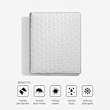 Bedgear Ver-Tex Cooling King Mattress Protector - Waterproof and Instant Cooling Mattress Cover for Bed - Deep Pockets and Adjustable Base Friendly - Hypoallergenic