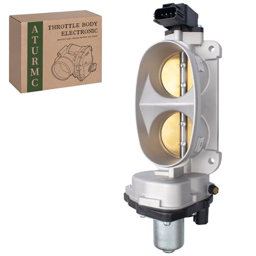 ATURMC Electronic Throttle Body Assembly Compatible with 2005 2006 2007 2008 2009 2010 Ford Mustang 4.6L V8 Replaces# S20038 977-590 67-6004 TB1023 4R3Z9E926DA 7R3Z9E926AA