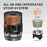 Fire-Maple "Fixed Star 1" Backpacking and Camping Stove System | Outdoor Propane Cooking Gear | Portable Pot/Jet Burner Set | Ideal for Hiking, Trekking, Fishing, Hunting Trips and Emergency Use