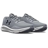 Under Armour Men's Charged Pursuit 3 Running Shoe, Mod Gray (104)/Black, 9.5