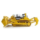 wheelfun Metal JDMODEL 1/14 RC Hydraulic Bulldozer 575 Smoking Huge Dozer Heavy Machine Frsky X14 Radio Battery RTR Mix Controlled Car Hobby Model for Adult