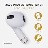 Harm Blocker Sticker for 3rd Gen AirPods - The Only Real Scientifically Backed Lab-Tested 5G-Shield Reduction Sticker, USA Made, Protect Yourself and Loved Ones, Waveblock EarProtect Stickers