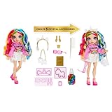 Rainbow High Creative Crystals Amaya - Rainbow 11” Fashion Doll with Crystal Accessory Make It Kit, Ring for You, DIY, Crafts, Resin Play, Kids Gift 8+