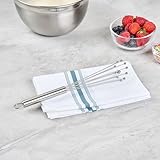 Restaurantware-German Standard 10.6 Inch Ball Whisk, 1 Dishwashable Kitchen Whisk - Ergonomic Handle, Durable, Stainless Steel Manual Egg Beater, Suitable For Whisking, Stirring, Mixing, Beating