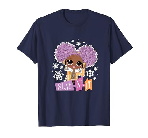 LOL Surprise! - Cassie Cool Doll Slay N It Winter Snowflakes T-Shirt