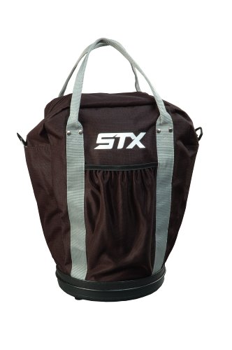 STX Lacrosse Bucket Ball Bag , Black - Multi Sport Ball Bag