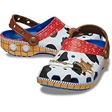 Crocs Unisex Adult Disney Pixar Toy Story Classic Clogs, Woody, 5 Men/7 Women