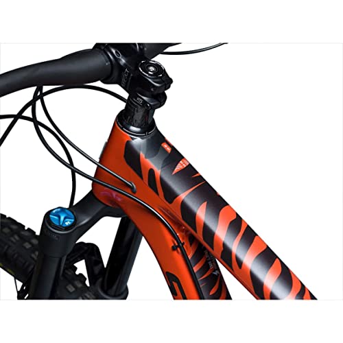 DYEDBRO - MTB Frame Protector - Zebra (Matte/Black)