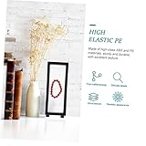 TINEASUR 9 Sets Jewelry Rack Bases Pe Floating Effect Holder Black or Earring Organizer Abs Display Monitor Stands