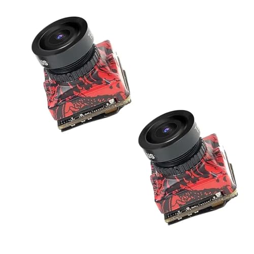 CUIPPWRJ Caddx Us Turbo Sdr2 Plus Freestyle Turbo Eye 5V-40V Camera Compatible with RC Racing Drones and Machines(2PCS)