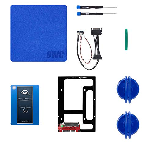 OWC 1.0TB 3G SSD and HDD DIY Complete Bundle Upgrade Kit for Late 2009-2010 iMacs, (OWCKITIM09HE1TB)