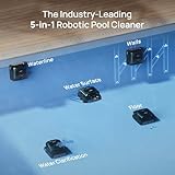 Beatbot AquaSense 2 Pro Pool Vacuum Robot, Unmatched 5-in-1 Cleaning, Skims Water Surface with Remote Navigation, Surface Parking, Clarifies Water, for Pools up to 3,875 Sq.ft – Dark Green