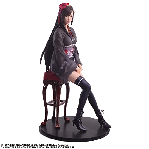 Square Enix INC Final Fantasy VII Remake: Tifa Lockheart (Exotic Dress Ver.) Static Arts Figure