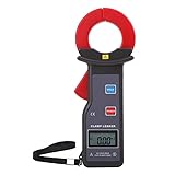 QIUSUO High Accuracy Clamp Leakage Current Meter AC Leakage Current Tester with Range 0.01mA～300A Resolution 0.01mA Jaw Size 35X40 mm