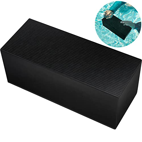 10 Lbs Diving Brick Swimming Pool Dive Brick Rubber Diving Brick Safety Water Brick Diving Weight for Strength and Rescue Training Lifesaver Equipment Summer Swimming Pool Safety Accessories (1 Pcs)