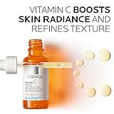 La Roche-Posay Pure 10% Vitamin C Serum For Face With Hyaluronic Acid & Salicylic Acid, Hydrating & Brightening Serum, Boost Radiance & Reduce Wrinkles, Paraben Free