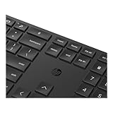 HP 650 Wireless Keyboard & Mouse Combo - 2.4Ghz Wireless, USB Receiver, Low-Profile Keys, 20+ Programmable Keys, DPI Mouse - 20+ Months Keyboard, 24+ Mouse Battery - Win, Chrome, MacOS (4R013AA#ABL)