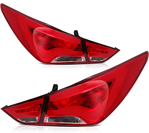 ECCPP Tail Light Assembly For Hyundai Sonata 2011-2014 Driver and Passenger Side Taillamps