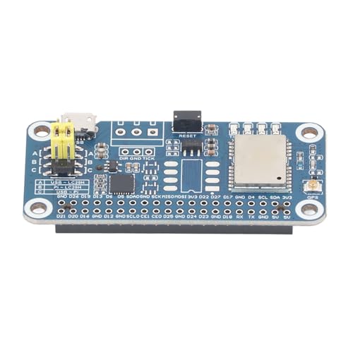 Mini GPS Module, GPS Module Dual Band, L1 L5 Positioning Technology GNSS Expansion Board with RTK Function LC29H AA GPS RTK HAT