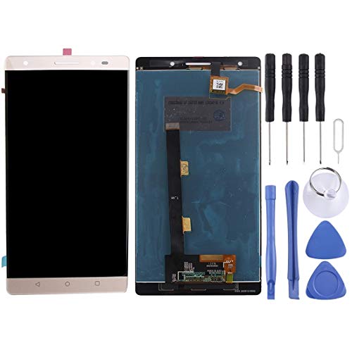 TYXNC AYD LCD Screen and Digitizer Full Assembly for Lenovo Phab 2 Plus(Black)