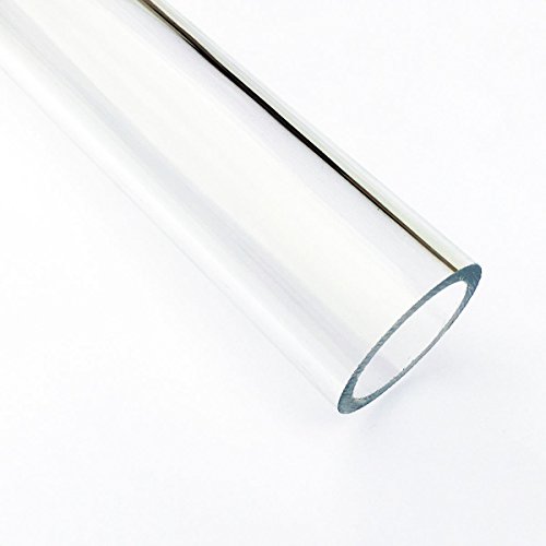 Acrylic Sight Glass Tube – 2-3/8" OD, 1-7/8" ID, Clear, Round, 72" Long, EA (AET2066)