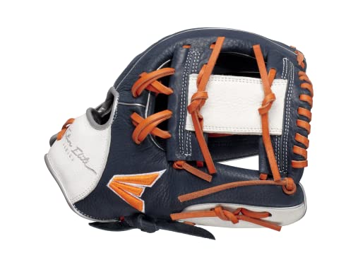 Easton | FUTURE ELITE Baseball Glove | 11" | I-Web | Right Hand Throw | Navy/Orange