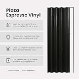 LTL Home Products Homestyle 36 by 80 Inch Plaza Vinyl Interior Folding Accordion Door with Simple Installation and Hardware, Espresso