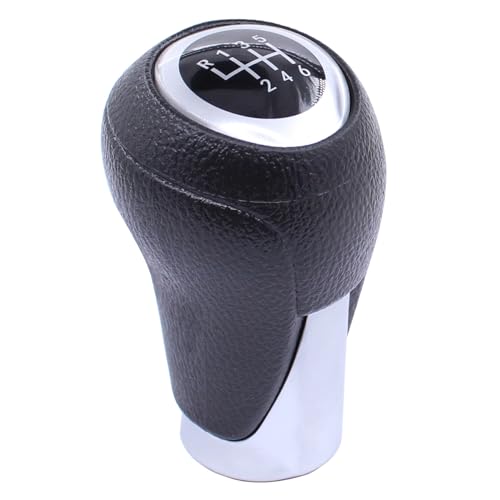 ApplianPar Gear Shifter Shift Knob Head Lever Leather for Mazda 3 6 CX-5 2014-2017 Manual 6 Speed