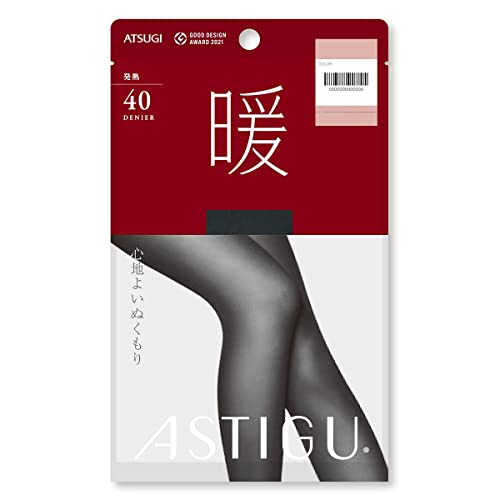 Atsugi Astigu Warming Hot Tights Dan 40 Denier Size - 480 Black L-LL