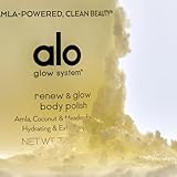 Alo Yoga Renew And Glow Body Polish - Sugar-Based Exfoliating Scrub with Coconut, Meadowfoam, and Sesame Oils, Infused with Amla Antioxidants, (9.1 oz)