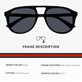 Gucci GG1320S Designer Aviator Shape Sunglasses: Aviator Frame Eyewear with Non-Polarized Lenses - Epitome of Luxury and Style