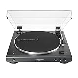 Audio-Technica AT-LP60XBT-BK Fully Automatic Wireless Belt-Drive Turntable (Black) (ATLP60XBTBK)