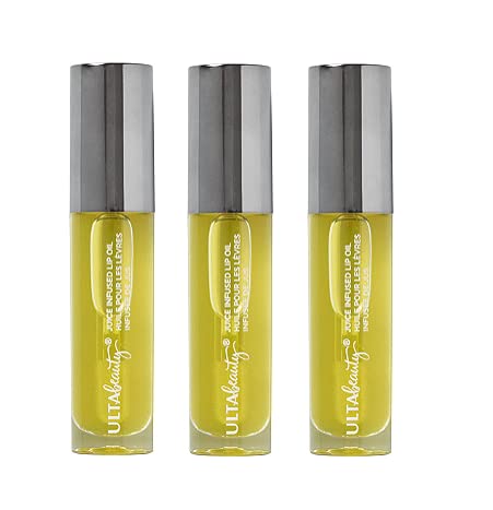 Ulta Beauty 3 Pack Juice Infused Lip Oil. Pineapple. Size 0.15 oz