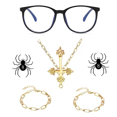 Anime Cosplay Necklace Cross Necklace Bracelet Costume Accessories